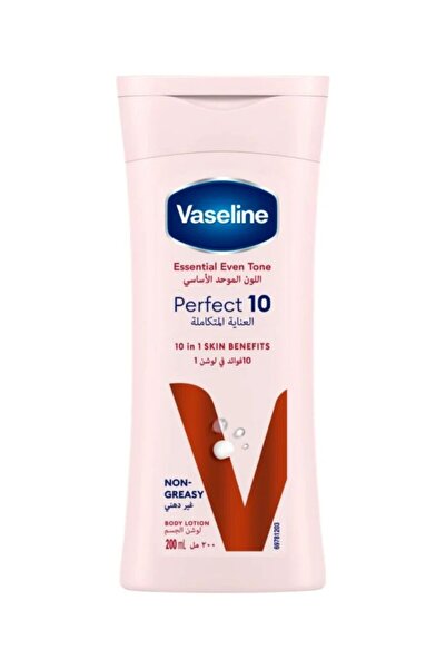 Vaseline لوشن الجسم بيرفكت 10، 200 مل