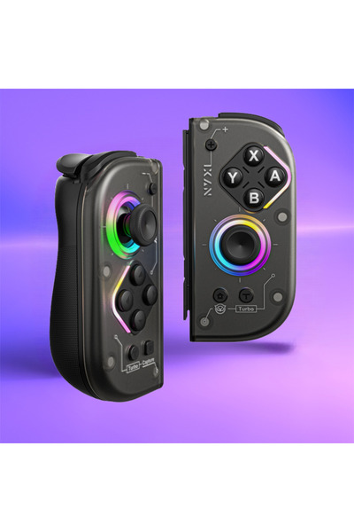 Choice وحدة تحكم الألعاب اللاسلكية NYXI Hyperion 2 Joycon باللون الأسود لجهاز...