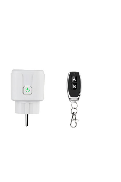 Choice 1P 1AB Wireless Smart Remote Control Socket Switch 220V 4000W 15A EU F...