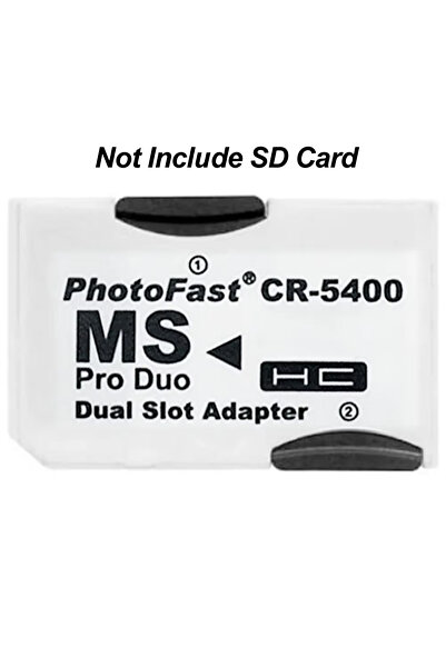 Choice أبيض لقارئ بطاقات ذاكرة Memory Stick Pro Duo ذات الفتحة الفردية والمزد...