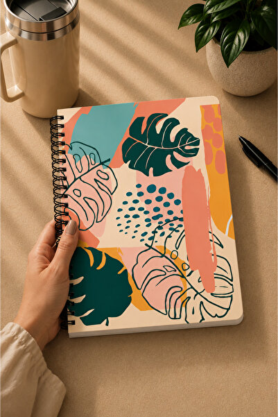Apeirona | Limitless Art Defter - Bullet Journal | Noktalı | A5 | Çelik Spiral | 90 Sayfa | Sert Karton Kapak
