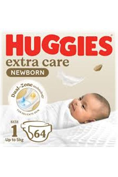 Huggies رعاية إضافية للأطفال حديثي الولادة (1) 1-5 كجم 64DIA
