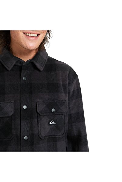 Quiksilver Bering Strait Check Shirt Erkek Polar Ceket ERKEK POLAR CEKET EQYP...