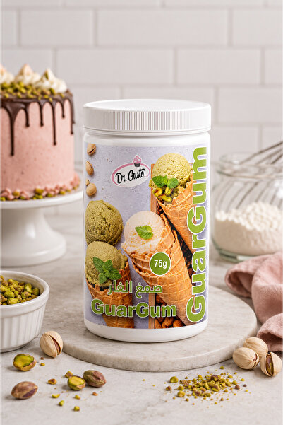 Dr. Gusto MEDIUM KATKI MADDESİ GUAR GUM - 75 GR