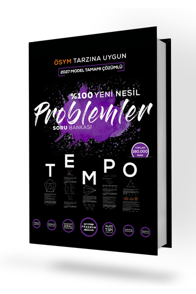 Fragman Yayınları 2026 Tyt Tempo %100 Yeni Nesil Problemler Soru Bankası Tama...