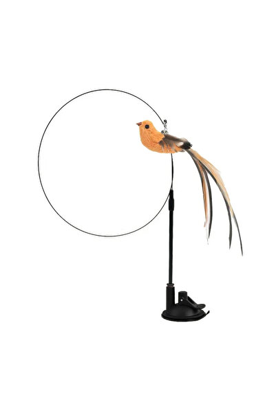 Choice 1PCS Simulated Bird Cat Toys Upgraded Epoxy Sucker Steel Wire Long Rod...