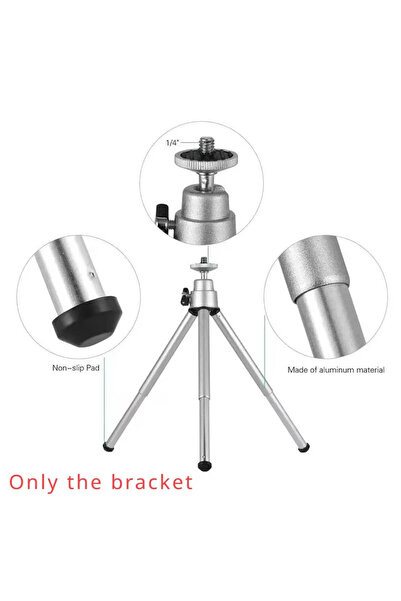 Choice Only the bracket Flashlight Mini Keychain Light COB Work Light USB Rec...