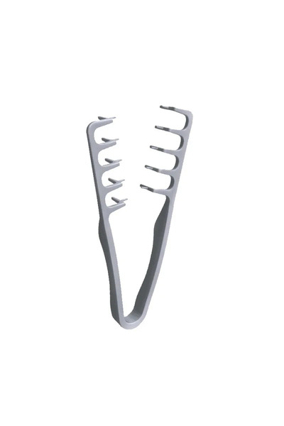 Choice 2PCS Grey 1/2Pcs Volumizing Wide-Tooth Hair Styling Comb Curling Tools...