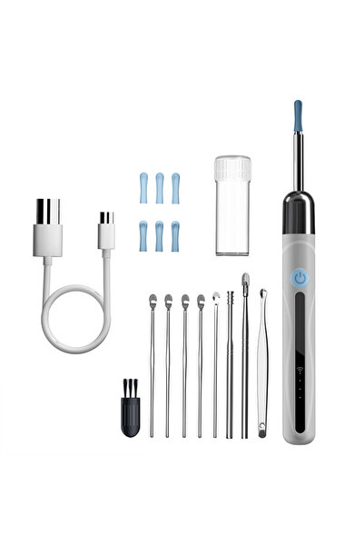 Choice6 White with Tools WiFi Endoscope 4.2mm 1080P Ear Picker Camera with Ea...