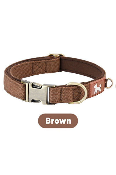Choice7 أطواق للكلاب من S brown DC001، مناسبة للكلاب الصغيرة والمتوسطة والكبي...