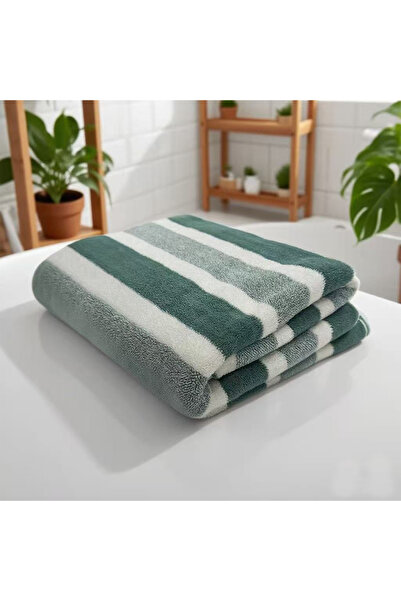 Choice 70x130cm Greenbathtowel 1-pack thick bath towel, strong water absorpti...