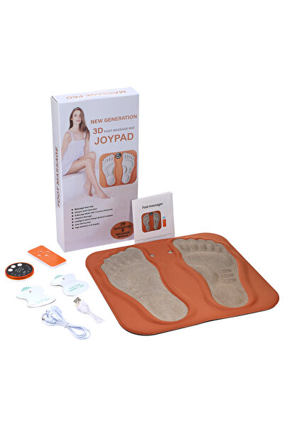 Choice Orange 3D Smart Foot Massage Pad RF Remote Feet Massager 8 Modes 29 Le...