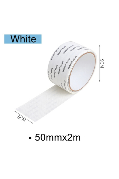 Choice WHITE Window Screen Tape Anti-mosquito Screen Repair Subsidy Door Curt...