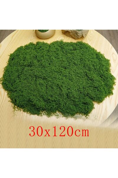 Choice As show F-Green Green Fake Moss DIY Crafts Grass Artificial Moss Faux ...