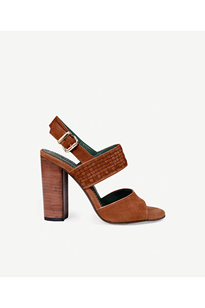 Yargıcı Leather Coated Soft Leather Heeled Shoes
