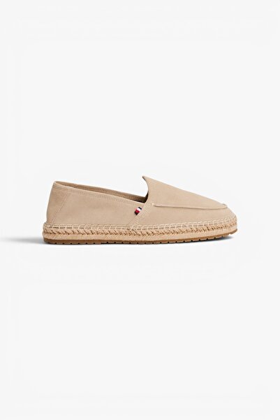 Tommy Hilfiger HILFIGER FLEX ESPA SUEDE LOAFER Erkek Bej Günlük Ayakkabı - FM...