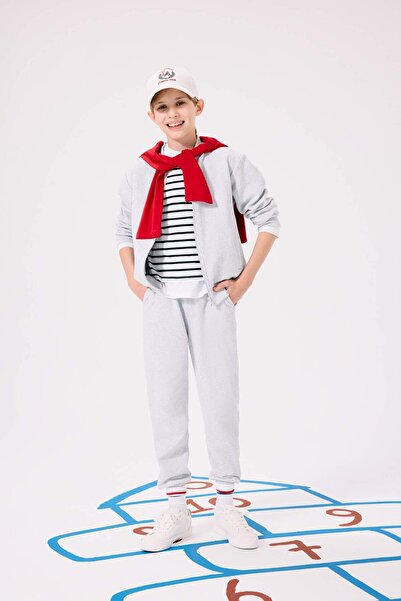 DeFacto Elastic Waist School Jogger Sweatpants for Boys K8846A622Au