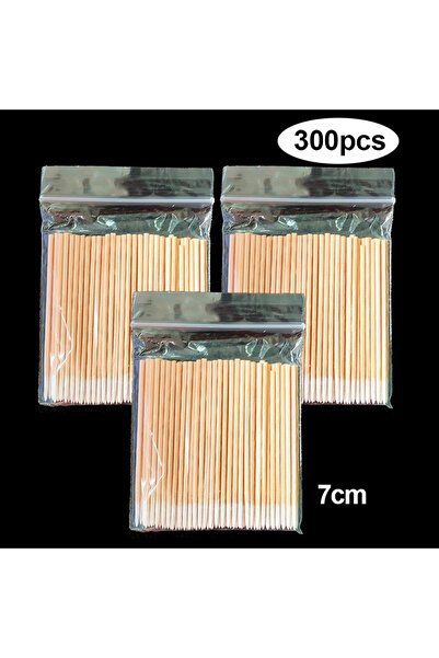 choice2 C647-300pcs 100/300/500Pcs Disposable Wood Cotton Swab Double Head Li...