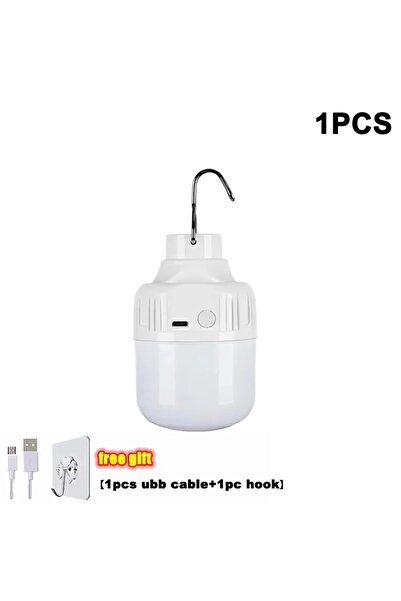 Choice3 80wa-1pcs 1-10pcs USB Rechargeable LED Lamp Bulbs High Brightness Out...