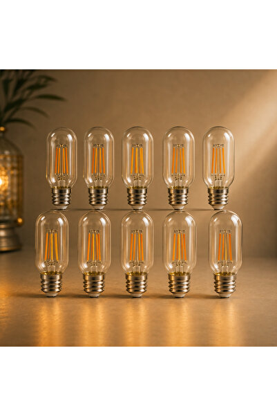 ORBUS TC45 4W LED Ampul E27 Sarı Işık 2700K 400Lm Filament Clear