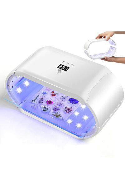 Choice مصباح UV00201 محمول وقابل للطي يعمل بالأشعة فوق البنفسجية، بقوة 48 واط...