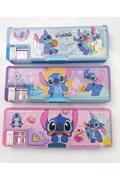 Stitch SERT KAPAK SİMLİ KALEMKUTU
