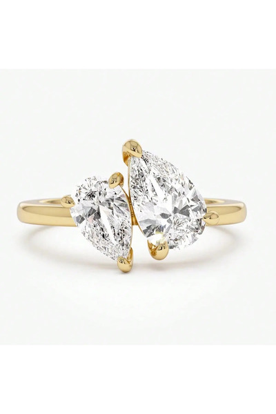 Choice8 5 Golden Asglam 925 Sterling Silver Simple Classic Zircon Water Drop ...