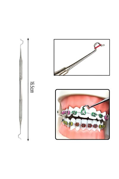 Choice 1Pc Dental Orthodontic Tools Elastic Placer Twil-on Instruments Ligatu...