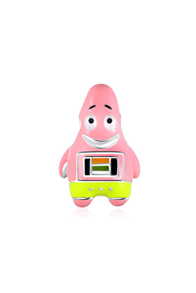 Choice7 B2556zhu SpongeBob Square Patrick Star 925 Sterling Silver Charm Bead...