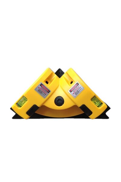 Choice YELLOW 90° Infrared Laser Level Vertical Horizontal Line Projection Sq...