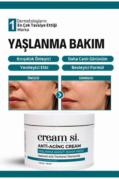 cream si Gençleştiren Botox Etkili Yaşlanma Karşıtı Ve Kırışıklık Karşıtı Lek...
