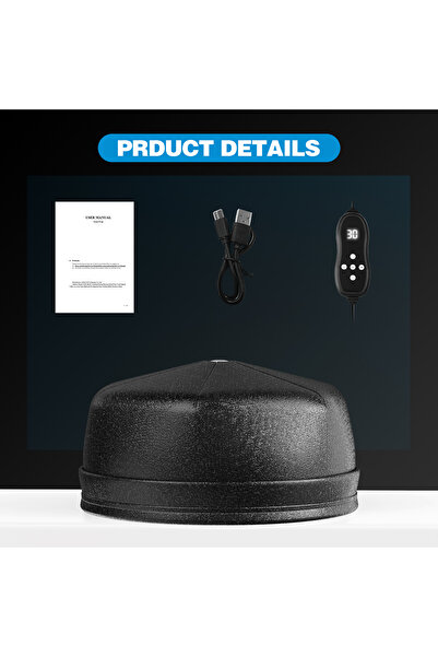 Choice Black set LLLT Laser Cap for Hair Growth&Hair Loss 660nm&850nm 120PCS ...