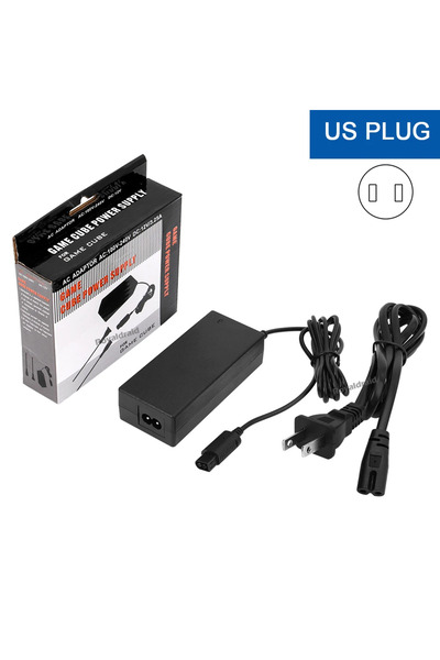 Choice US PLUG EU/US/UK/AU Plug AC Adapter Power Supply for GameCube Video Ga...