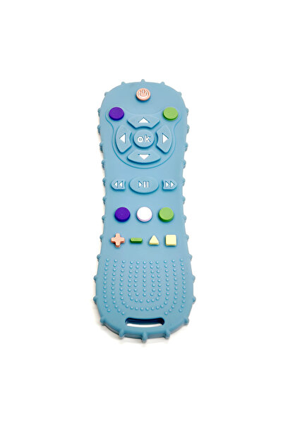 Choice Blue 1/3PCS Baby Remote Control Teether Silicone Baby Anti-Eating Glov...