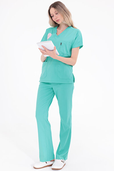 Çatı Medikal Spaniard - Family Health Jersey Lycra Scrubs (Women) (Compliant ...