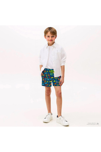 SLIPSTOP Pantaloni scurți de baie colorați pentru copii acvatici