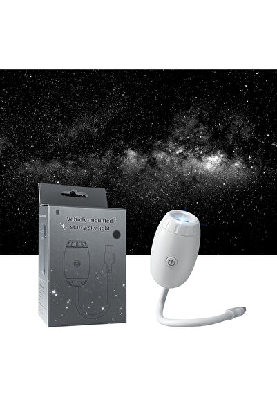 Choice1 Galaxy White Car USB Ambient Light Large Range Projection Romantic At...