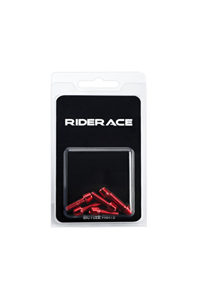 Choice Red 6pcs/set Bicycle Handlebar Screws Titanium-plated Colorful Steel M...