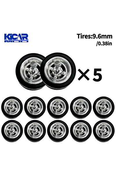 Choice1 TY70959 1/64 Model Q Car Wheels with Detachable Slicks Tires for Toy ...