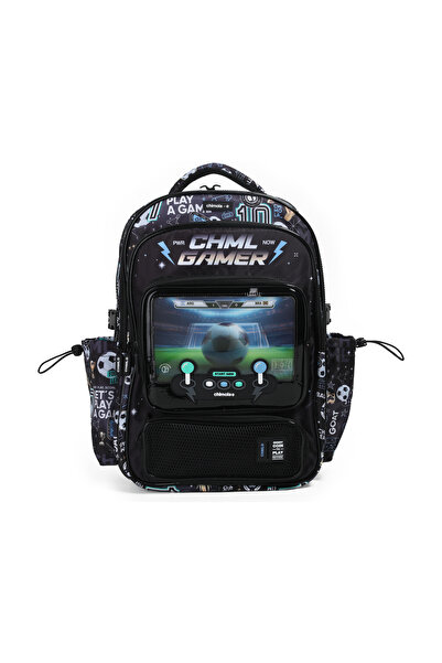 Chimola CHML GAMER FUTBOL SİYAH SIRT ÇANTASI 17"