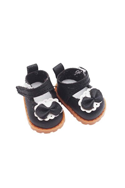 Choice black Doll Shoes for 15-17cm Labubu Dolls Leather Shoes Accessories Bo...