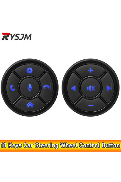 Choice AD Wireless Car Steering Wheel Control Button 10 Key for Car Radio DVD...