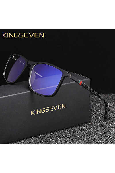 Choice3 F1 Bright Black KINGSEVEN Blue Light Blocking Glasses Men/Women Phone...