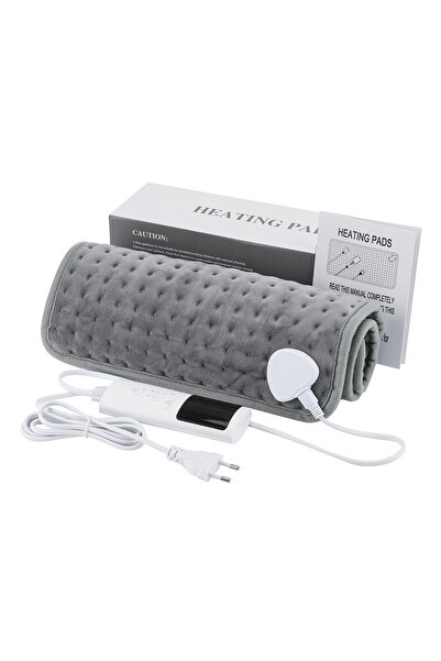 choice2 220-240V EU Plug 58*29cm Electric Heating Timer Blanket Heated Mat El...