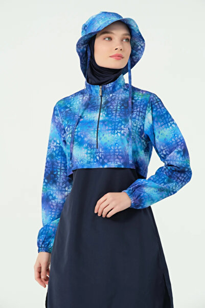 ALFASA Crop Look Hijab Swimsuit with Hat