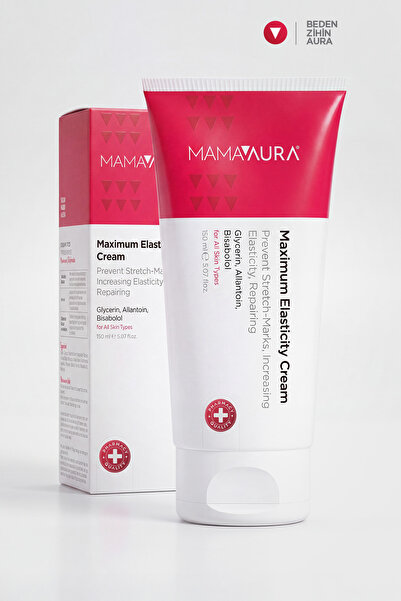 MAMAAURA Hamileler Için Çatlak Önleyici - Maximum Elasticity Cream 150 ml