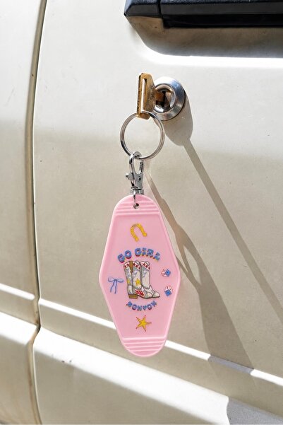 klovi Go Girl Anahtarlık Pembe