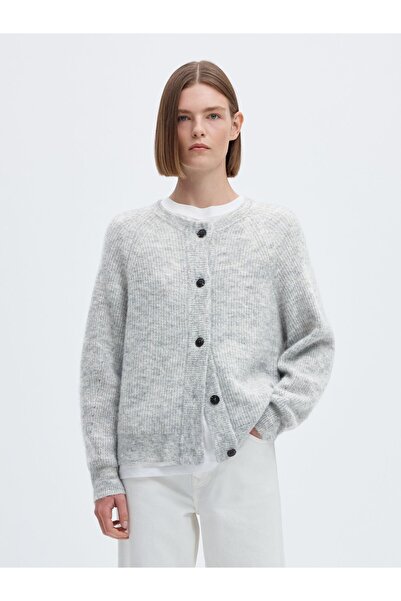 Selected Femme Strickjacke Wollmix