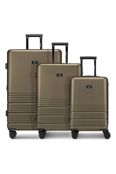 Camel Active Hanoi 4 Rollen Kofferset 3-teilig mit Dehnfalte