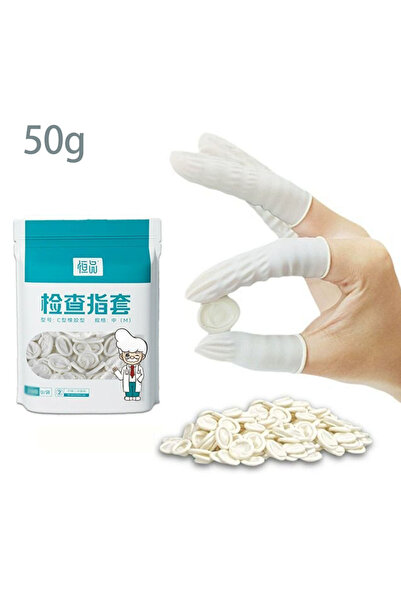 Choice 50g About 70 Pcs 70-600pcs Disposable Fingertips Protector Gloves Natu...